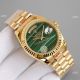 Swiss Copy Rolex Day-Date 36mm Watch Yellow Gold and Malachite Green (2)_th.jpg